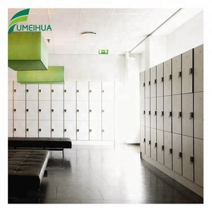 Fumeihua rắn màu đen 2 tầng 12 cửa tủ khóa với khóa chìa khóa gõ xuống & lắp ráp cấu trúc - Product Image 2