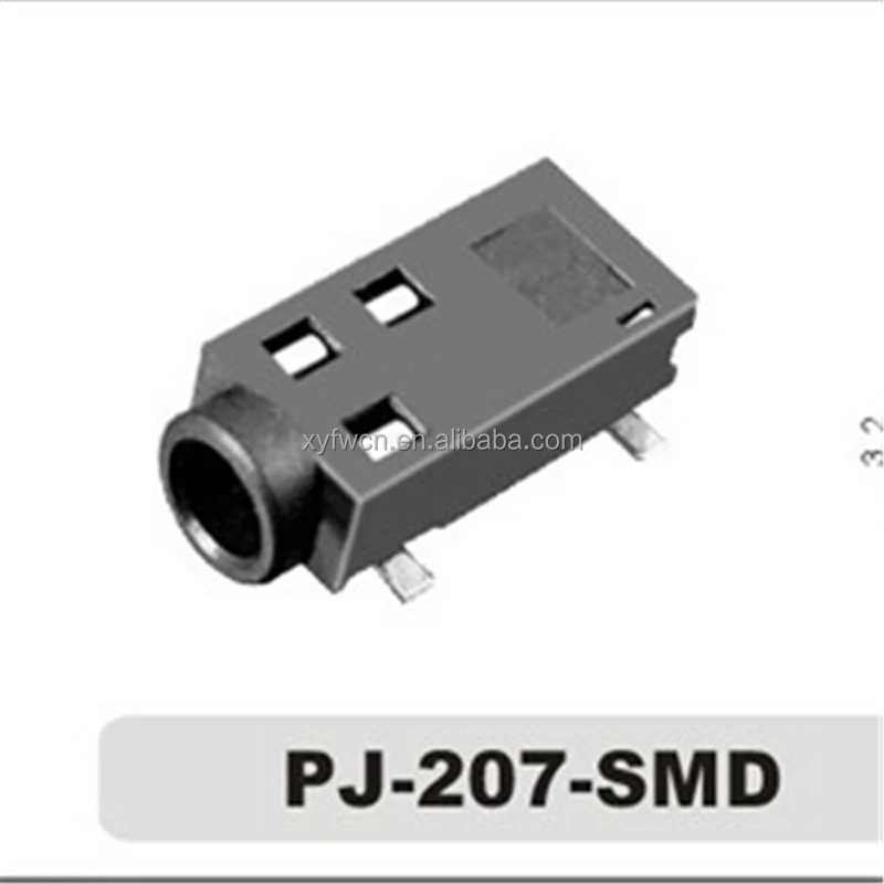2.5mm 5 Pin Audio 2.5mm Smd Stereo Jack Phone