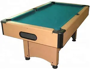 Sikke işletilen mdf bilardo masası 9 top bilardo ingilizce snooker masası 7ft 8ft