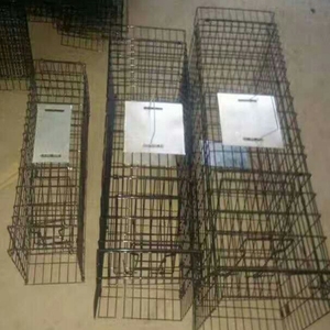 Plegable Animal <span class=keywords><strong>trampa</strong></span> de caza/ganadería animal rata ratón de control atrapar vivo de las capturas humano <span class=keywords><strong>trampa</strong></span> de gato - Product Image 1