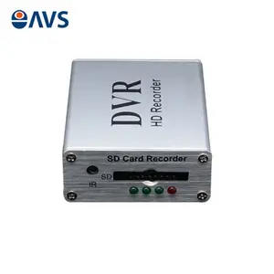 Enregistreur vidéo portable, fente pour carte SD, 1CH D1, sécurité DVR