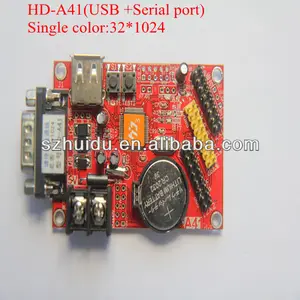 P10 (1r)-v701c para controlador de módulo led p10 hd-A40 pixel 32x1024, usb y serial rs232