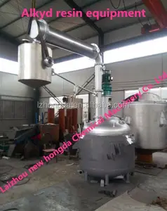 chemical process reactor with packed column machinery