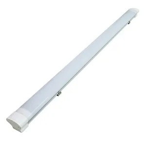 Lampe d'extérieur industrielle led, étanche conforme à la norme ip65, moulante à la norme ip65, luminaire suspendu, éclairage linéaire, idéal pour un garage, 3/4 pieds, 60w