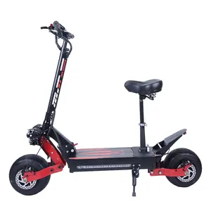 Migliore di vendita calda popolare CE 10 grasso pneumatico dual 1000W motore 52V 23Ah Batteria elettrica pieghevole Calcio Scooter per gli adulti