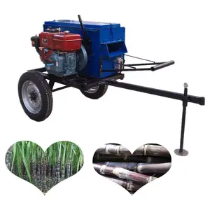 High efficient sugarcane leaf removing clean machine