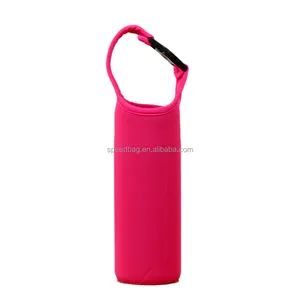 High Quality Portable Beer Glass Single Neoprene Bottle Cooler Sleeve 500ml bottle Holder Cover Bag