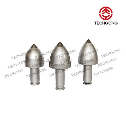 auger drill bits/carbide civil engineering wear parts/Bullet Teeth export to Malaysia, Singapore, Indonesia, Philippines