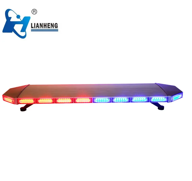 LED警察/緊急警告ライトバー、スピーカー付き、LED緊急ライトバー