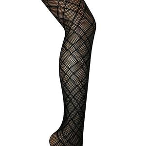 Medias de rejilla, pantimedias de encaje para mujer, medias de encaje, tallas grandes - Product Image 5
