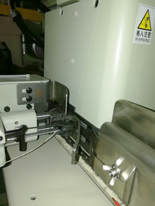 Automatische Geweven Plastic Zaksluitmachine