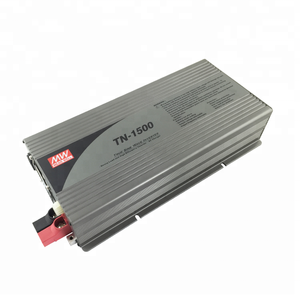 Meanwell 1.5KW <span class=keywords><strong>DC</strong></span> ไปยัง AC Power อินเวอร์เตอร์ TN-1500-224B 24VDC เพื่อ230VAC อินเวอร์เตอร์1500วัตต์พร้อมที่ชาร์จ - Product Image 1