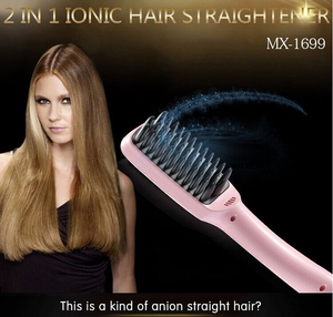 2017 new arrivals nhanh tóc ép tóc lược <span class=keywords><strong>hqt</strong></span>-<span class=keywords><strong>906</strong></span> steampod beauty star tóc ép tóc bàn chải - Product Image 2