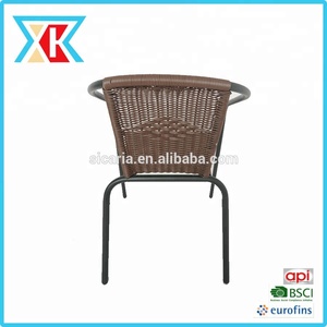 Silla de mimbre redonda con diseño de moda para muebles de exterior - Product Image 3