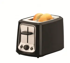 2 <span class=keywords><strong>Slice</strong></span> Thép Không Gỉ Khe Rộng Tầng Cao Toaster Lift Toaster - Product Image 1
