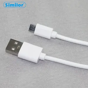 סין מפעל מחיר זול מיקרו 1A usb כבל נתונים עבור טלפון חכם מפעל מחיר כבל