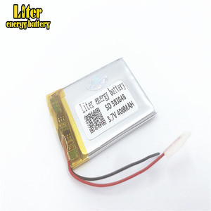 3,7 V 303048 400 mah Li-ion battery rechargeable lithium polymer battery - Product Image 2