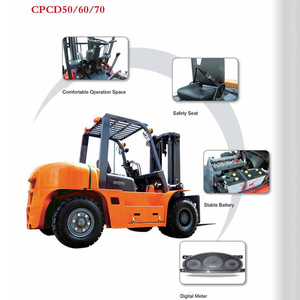 <span class=keywords><strong>Venta</strong></span> caliente 5 Ton tiempo rey carretilla elevadora Diesel CPCD50 15fr con CE aprobado - Product Image 2