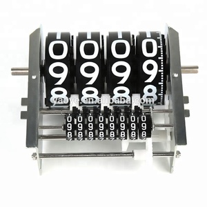 4桁の機械式カウンターディーゼル流量計レジスタカウンタートータライザー - Product Image 2