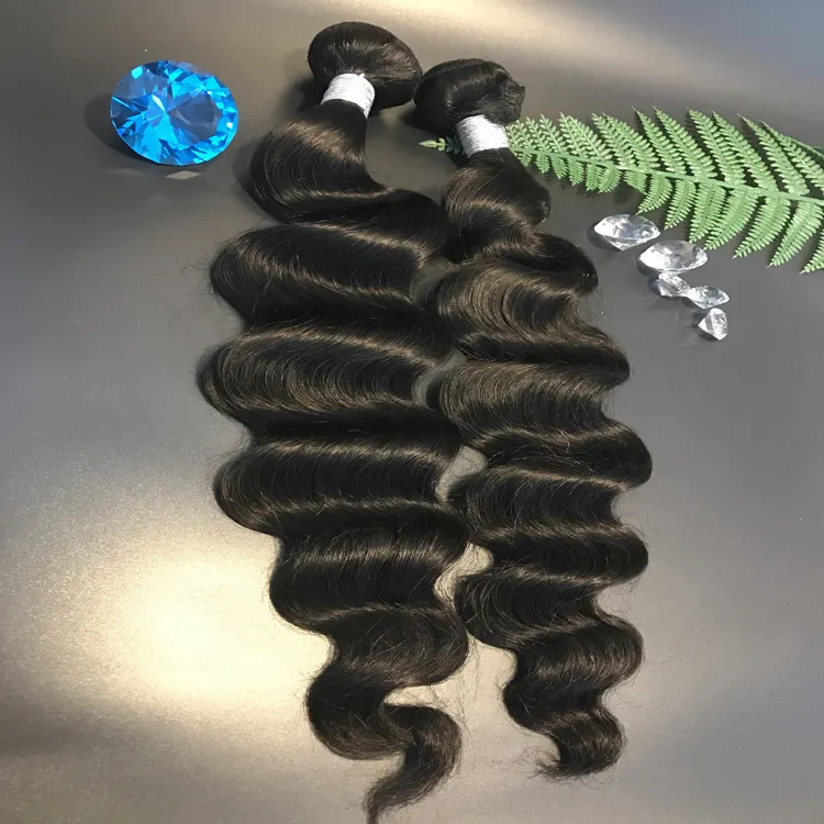 unprocessed 100% wet and cuticle aligned hair wholesale hair short wavy weaves brazilian extensions human hair bundle deals