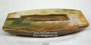 ที่เขี่ยบุหรี่โอนิกซ์สีเขียวหลายสี - Product Image 2