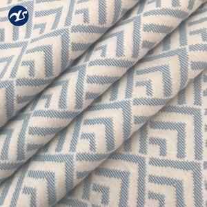 Các Mô Hình Màu Xanh Dệt Kim Vải Bán Buôn Jacquard Dệt Kim NệM VảI - Product Image 4