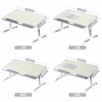 Ventilateurs de refroidissement USB pliables réglables, bureau d'ordinateur portable, bureau, OEM, grande taille, table d'ordinateur, plateau de lit, bureau confortable