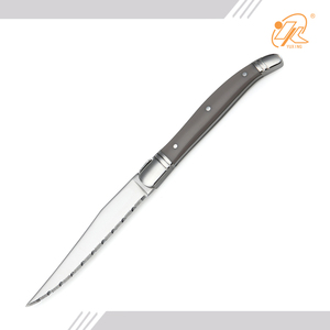 Top bán laguiole bít tết dao thép không gỉ ABS xử lý 6-mảnh răng cưa cạnh gương kết thúc Nhà Bếp Knife Set - Product Image 3