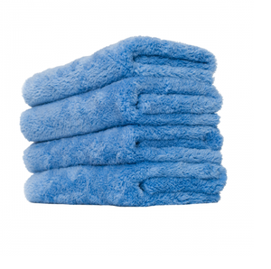 División <span class=keywords><strong>azul</strong></span> de Microfibra 70/30 mezcla 365 gsm de limpieza del coche toalla de felpa sin aristas - Product Image 2