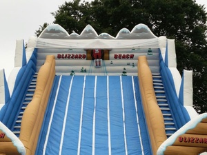 5 Slipways Hoặc Tùy Chỉnh <span class=keywords><strong>Inflatable</strong></span> <span class=keywords><strong>Slide</strong></span> 0.555MmPVC Bouncy <span class=keywords><strong>Slide</strong></span> Race Trò Chơi Để Bán - Product Image 2