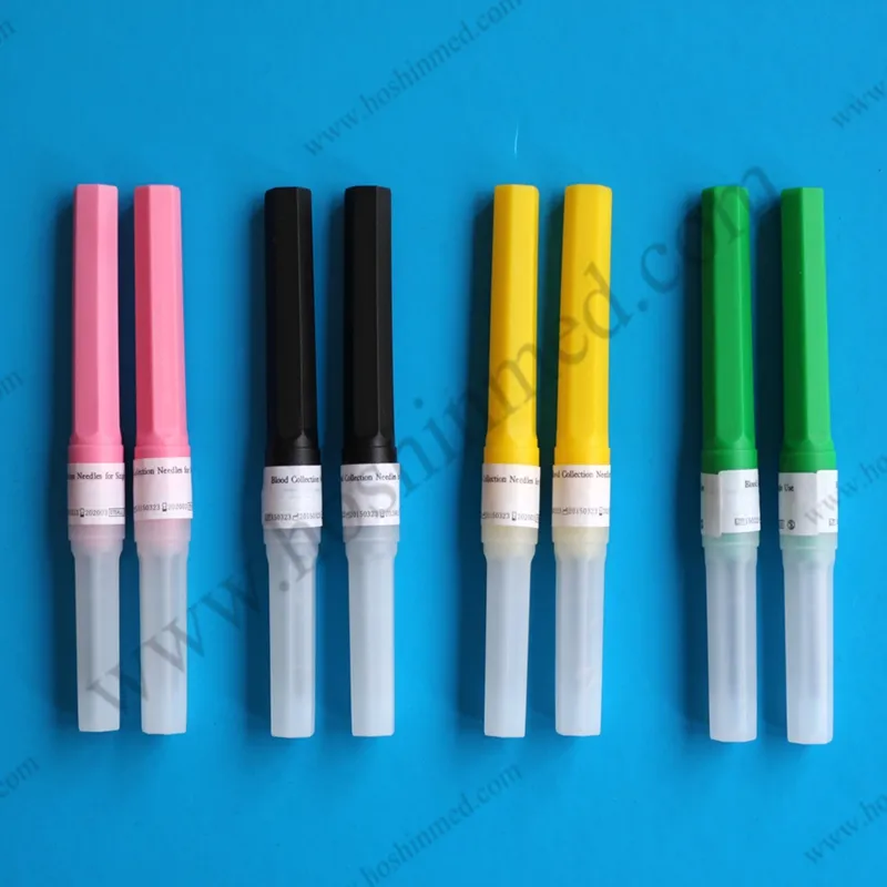 Aiguille de filtration à usage unique, disponible en différentes couleurs et tailles, avec dispositif de sécurité