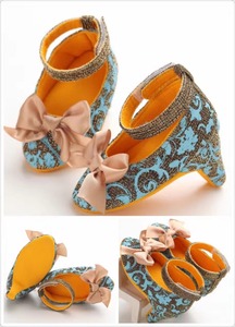 Nueva Llegada Zapatos para Niñas Pequeñas Tacones Altos Zapatos Elegantes para Fiestas de Niñas con Lazo Sandalias para Niñas - Product Image 6