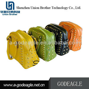 el último 2012 <span class=keywords><strong>dama</strong></span> de la moda bolso de mano con ged00023 del remache - Product Image 1