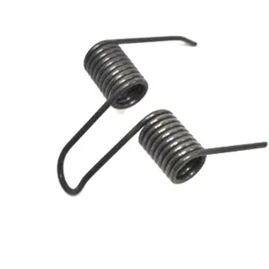 High performance steel wire torsion spring, double torsion spring, heavy duty torsion spring