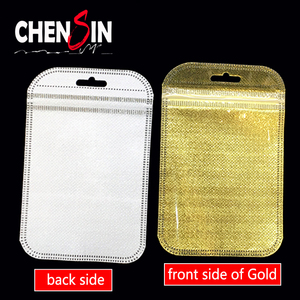 In Stock <strong>Zip</strong> <strong>Lock</strong> <strong>Bags</strong> Pouch Mylar Poly <strong>Bags</strong> for Jewelry Gold Packaging Clear Plastic <strong>Zip</strong> <strong>Bags</strong> - Product Image 4
