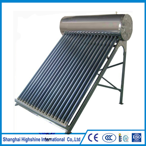 Free Sample Food Grade <strong>Silicon</strong> <strong>Rubber</strong> <strong>Hose</strong> Pipe Nonpressure All Stainless Steel Solar Water Heater - Product Image 3