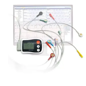 Monitor ECG Holter dengan LCD CV3000
