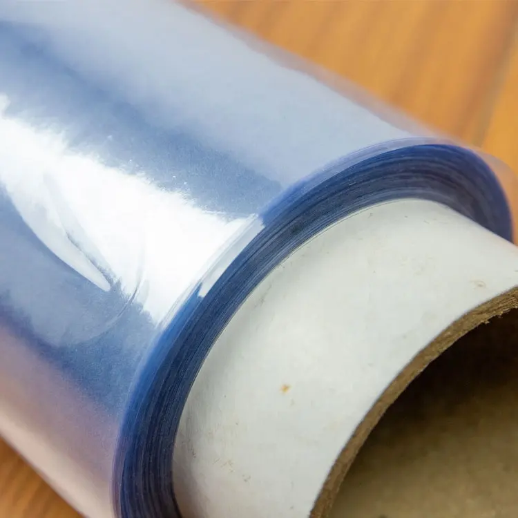 Hard normal clear pvc film for plastic bag material