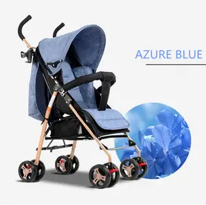 Luxury steel pipe durable PU wheel light baby carriage guangzhou baby stroller with big wheel