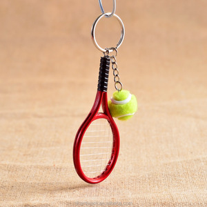 Bóng Tennis Keychain, Vợt Tennis Và Bóng Keychain, Vòng Chìa Khóa Vợt Tennis - Product Image 3