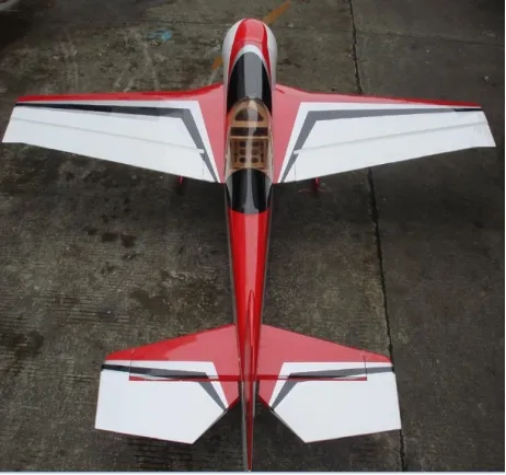 Kit de avião elétrico modelo rc juka 84in