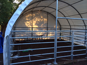 Dome Metalen Structuur Stof Trek Vee onderdak Schapen Onderdak Geit Onderdak - Product Image 2