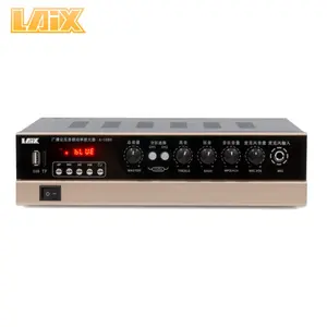 Laix A-1080 Pa Versterker Openbare Adres Uitzending 110V 35W 4 Ohm Dual Gebieden Muur Blue-Tooth Mini digitale Versterker Met MP3