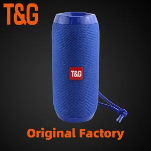 TG117 Speaker Portabel TG, Perawatan Permukaan UV, Klakson Suara Super Bening, Speaker Bass Portabel dengan Mikrofon