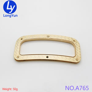 Vendita calda su ordine all'ingrosso accessori manico della borsa maniglia del sacchetto del metallo <span class=keywords><strong>D</strong></span> shape manico - Product Image 6