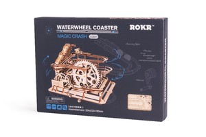 Robotime Rokr US Entrepôt Laser Cut Assembler Jouets LG501 <span class=keywords><strong>Mécanique</strong></span> Marbre Run <span class=keywords><strong>3D</strong></span> Puzzles en Bois - Product Image 5