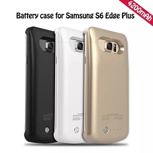4200 Mah Bên Ngoài Pin dự phòng Sạc Bìa Case Cho <span class=keywords><strong>Samsung</strong></span> Galaxy <span class=keywords><strong>S6</strong></span> Cạnh cộng với - Product Image 1