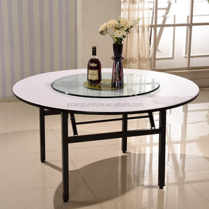 Offre Spéciale rotative <span class=keywords><strong>ronde</strong></span> <span class=keywords><strong>6</strong></span> pieds 10 <span class=keywords><strong>personnes</strong></span> autour de la <span class=keywords><strong>table</strong></span> <span class=keywords><strong>pliante</strong></span> en bois - Product Image 4