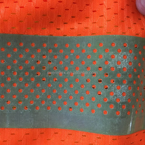 Gilet di sicurezza in poliestere personalizzabile con materiale riflettente gilet da lavoro impermeabile con personalizzazione del Logo - Product Image 4