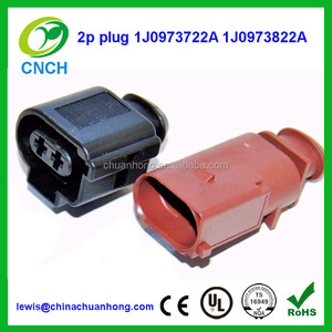2 Pin del Connettore Adattatore di cablaggio cablaggio Audi VW Jetta Sede VGA Beetle 1J0 973 722 UN 1J0973722A 1J0 973 822 UN 1J0973822A - Product Image 4